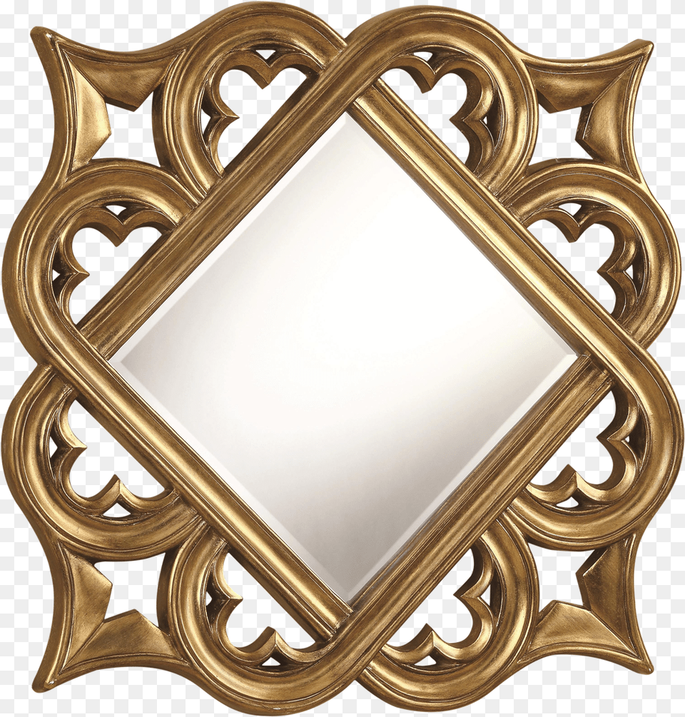 Golden Mirror Frame Image Picture Frame, Photography, Gold Free Transparent Png