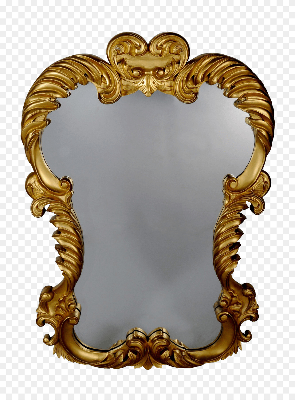 Golden Mirror Frame Transparent Image, Photography, Accessories, Jewelry, Locket Png