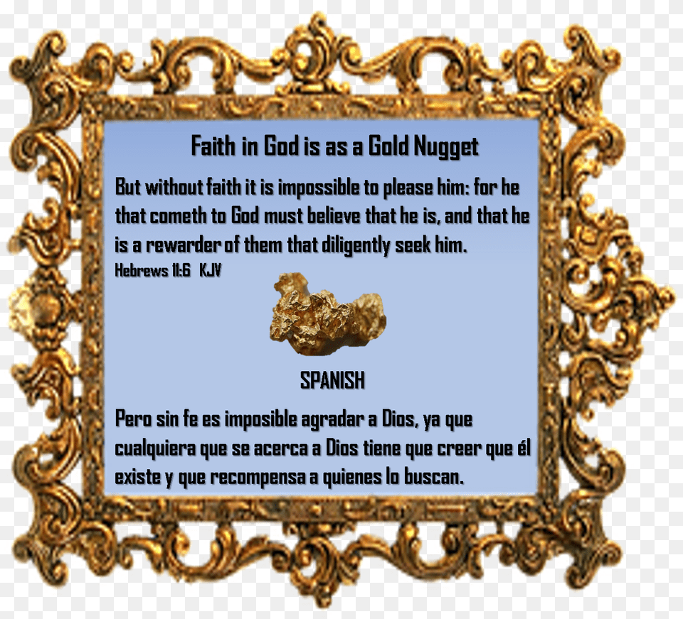 Golden Nugget Laughlin Frame, Gold, Text Free Png Download