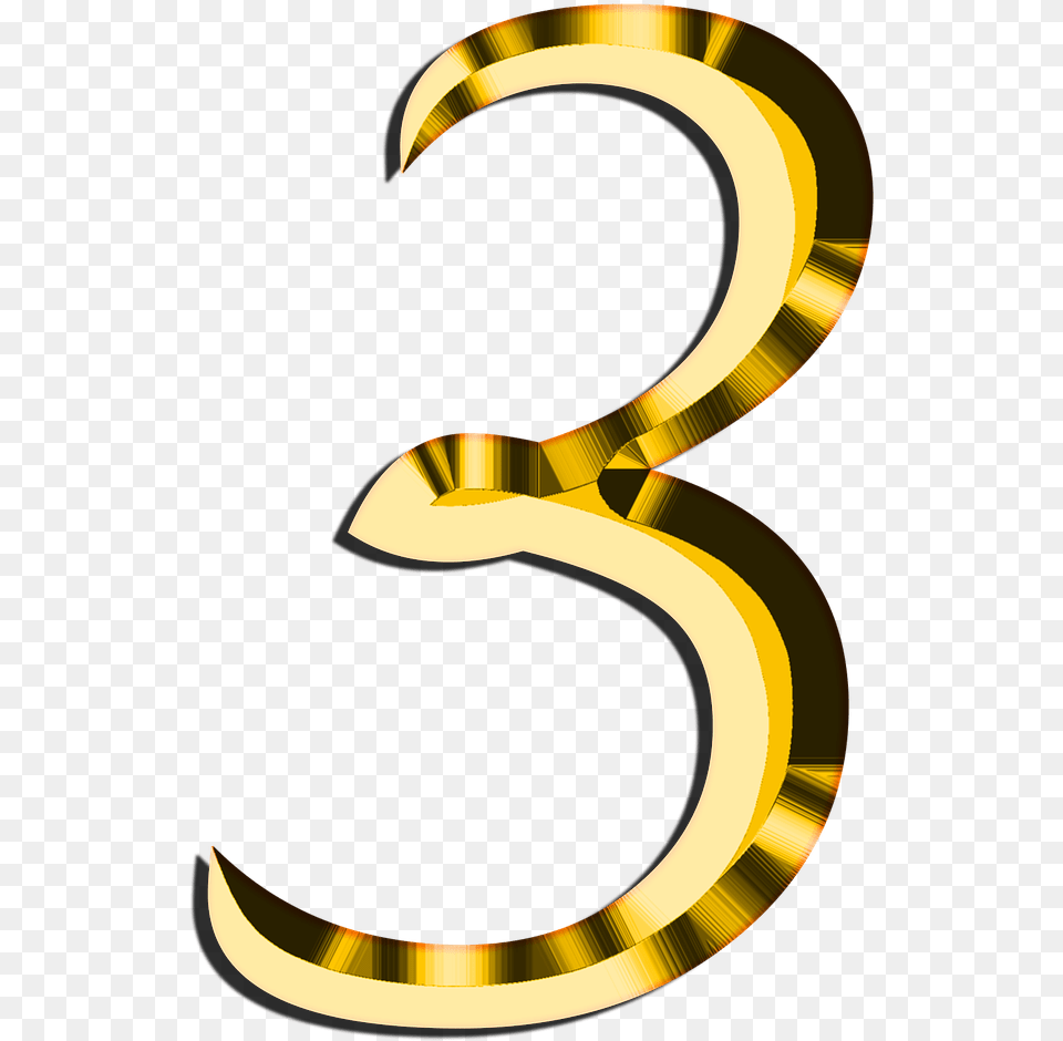 Golden Number Golden Number 3, Symbol, Alphabet, Ampersand, Text Free Transparent Png