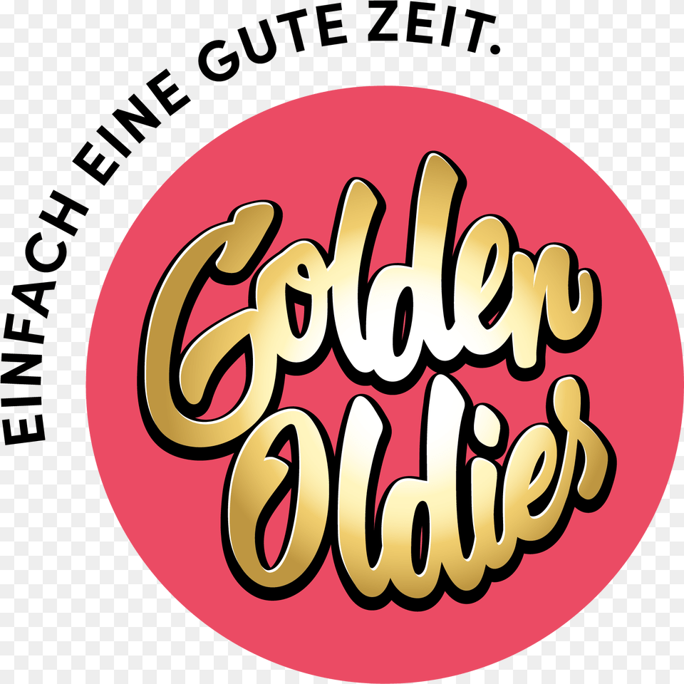 Golden Oldies Logo Illustration, Sticker, Text Png