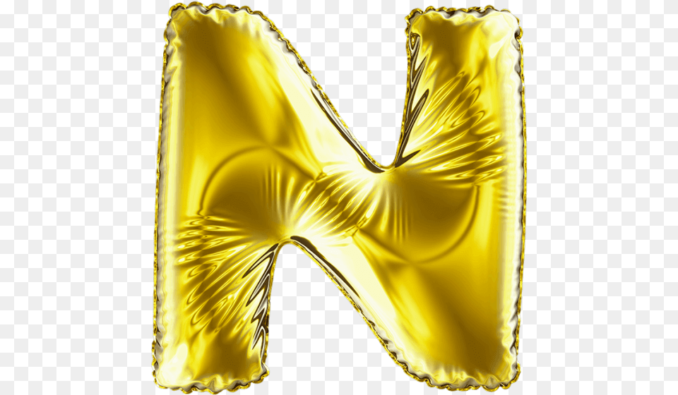 Golden Party Font Balloon, Aluminium Free Png Download