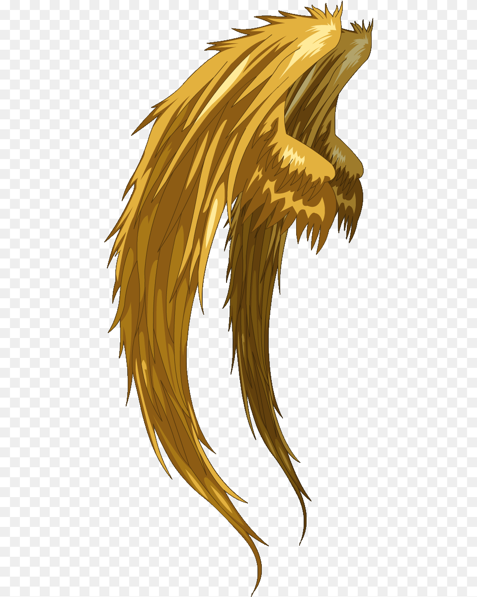 Golden Phoenix Wings Phoenix Wings, Dragon, Animal, Fish, Sea Life Png