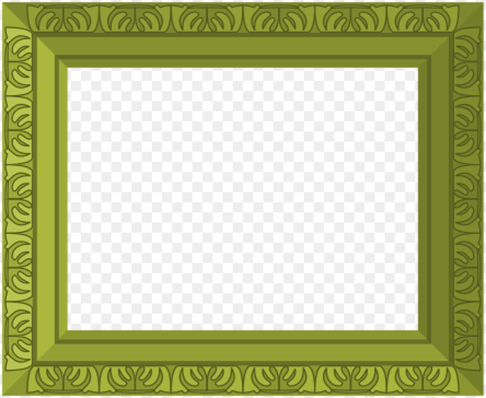 Golden Photo Frame, Green, Home Decor, Blackboard Free Png