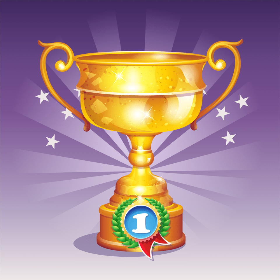 Golden Photography Medal Drawing Cup Free Hd Image Cup Medal Cartoon, Trophy Png