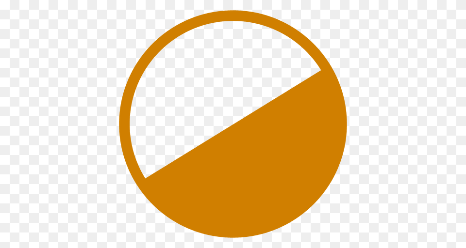 Golden Pie Chart, Sphere Free Png Download