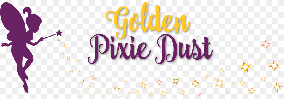 Golden Pixie Dust, Purple, Lighting, Baby, Person Png Image