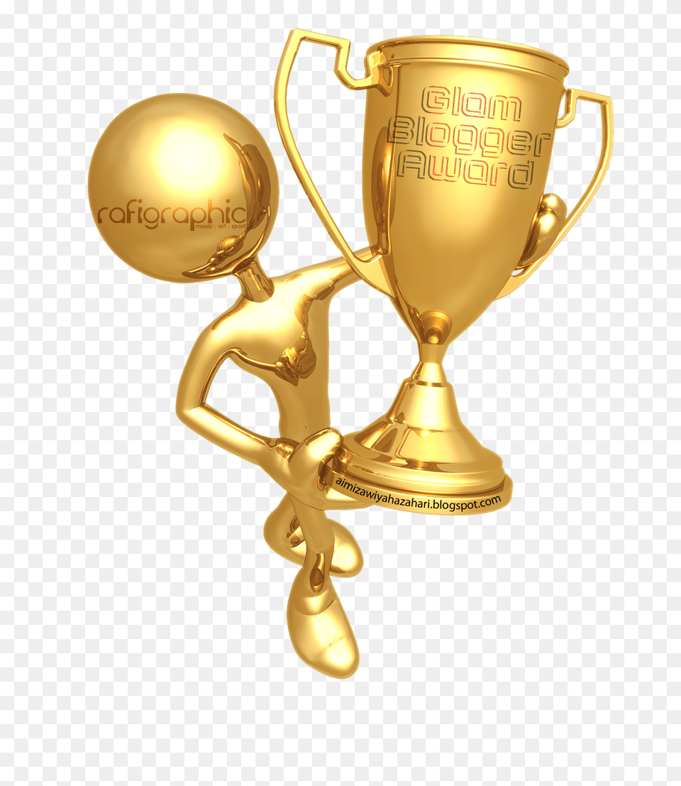 Golden Prize Cup With Gold Statue Images Prize Giving, Trophy, Smoke Pipe Png