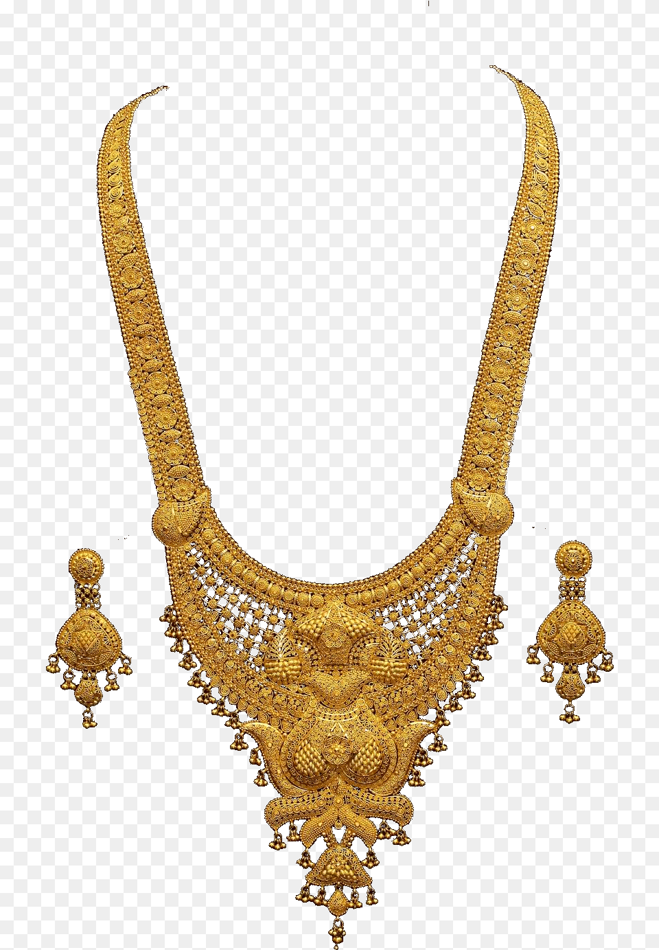 Golden Rani Haar Design Transparent Traditional Rani Haar Designs In Gold, Accessories, Jewelry, Necklace Free Png Download