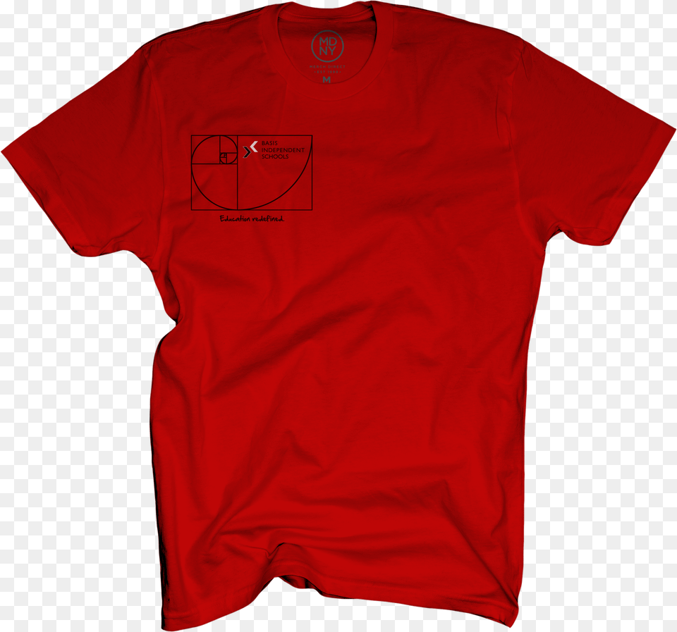 Golden Ratio Adult Unisex T Apple Red 25 T Shirt, Clothing, T-shirt Png