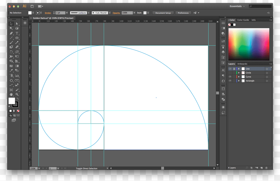 Golden Ratio Illustrator Template Illustrator, Electronics, Screen, Computer Hardware, Hardware Png Image