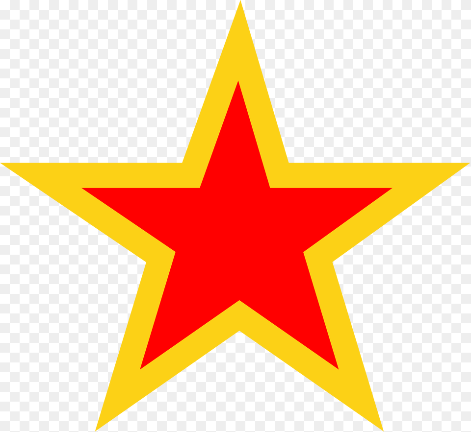 Golden Red Star Clipart, Star Symbol, Symbol Png Image