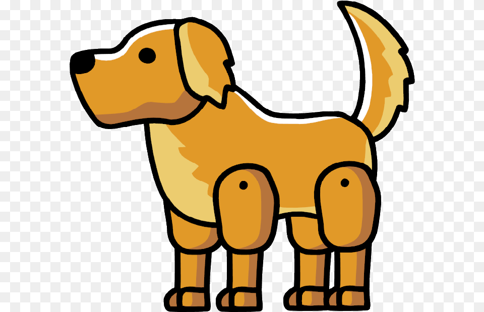 Golden Retriever Cartoon Golden Retriever, Animal, Canine, Mammal, Pet Png Image