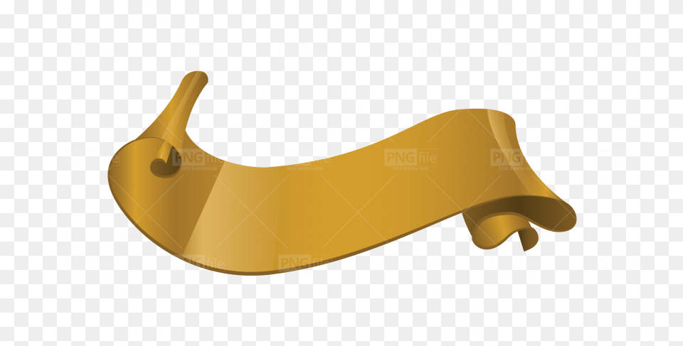 Golden Ribbon Download Photo 176 Pngfilenet Slug, Text, Smoke Pipe Free Png