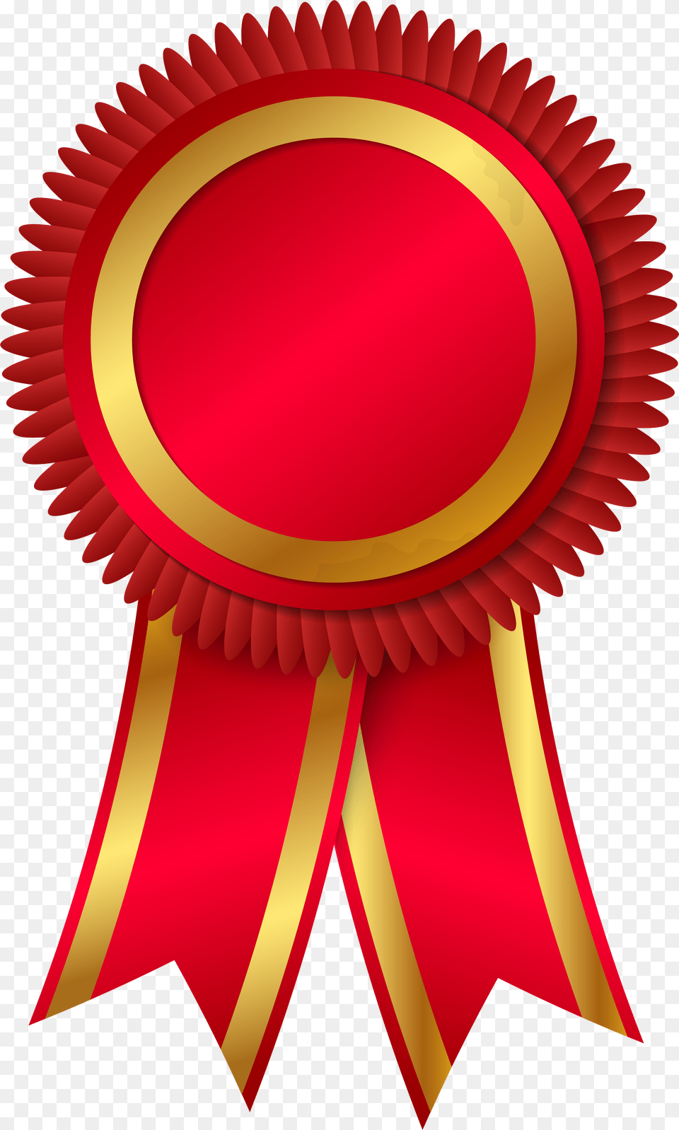 Golden Ribbon Rosette Award Cup Image High Award Ribbon Transparent Background, Badge, Gold, Logo, Symbol Png