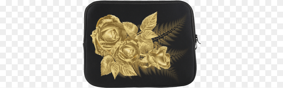 Golden Rose Garden Laptop Sleeve Zazzle Schauen Sie A Wie Art Gold Rose Betonte Digital, Accessories, Bag, Handbag, Purse Png