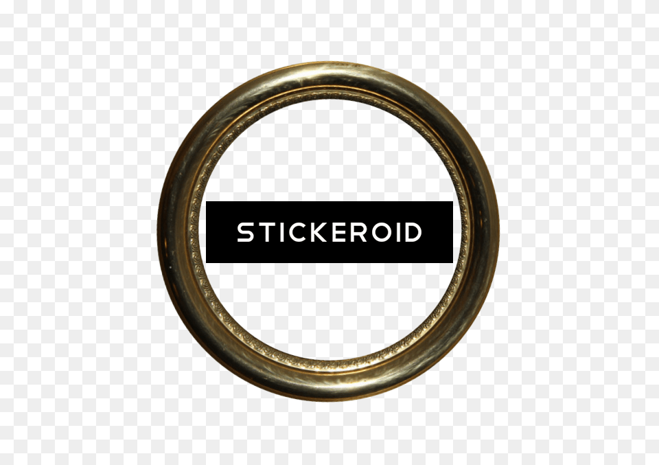 Golden Round Frame Border Circle Frames Circle, Oval, Photography, Fisheye, Person Png