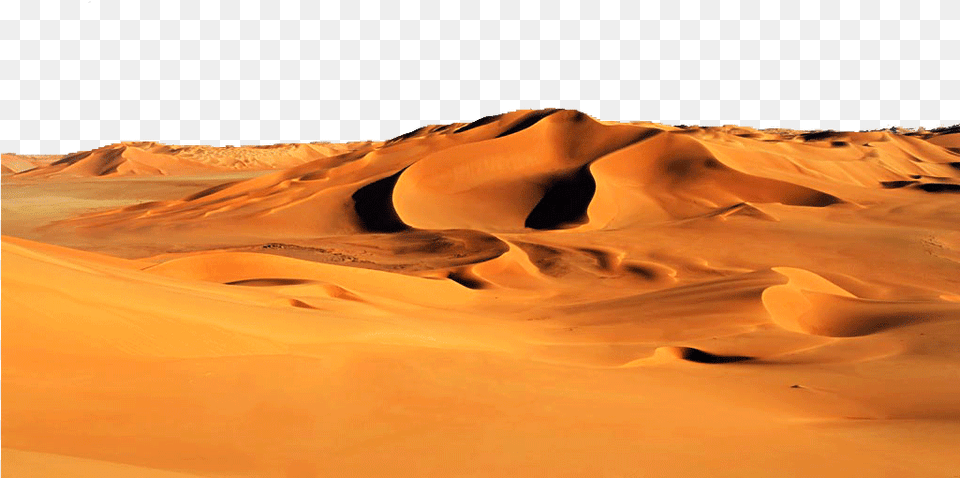 Golden Sand Dunes High Resolution Golden Sand Sand Background, Desert, Nature, Outdoors Free Png Download