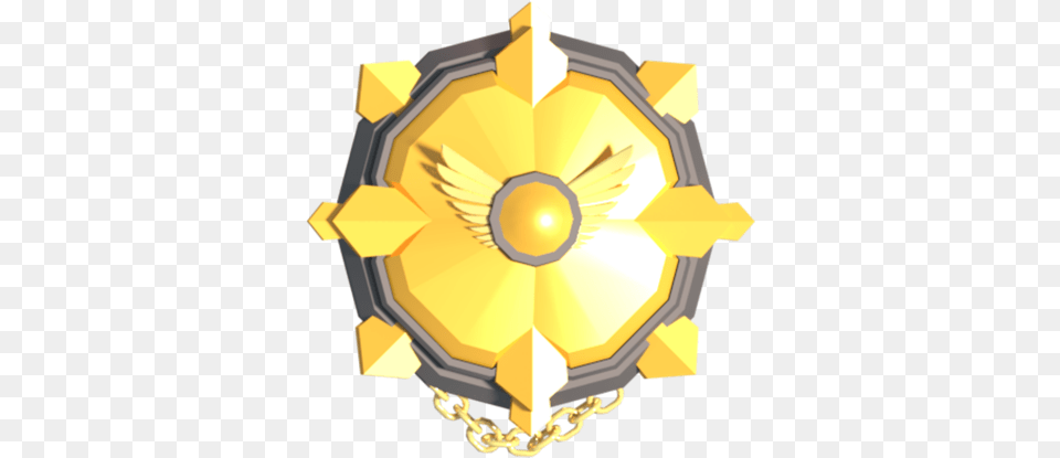 Golden Shield Circle, Gold, Armor, Ammunition, Grenade Png