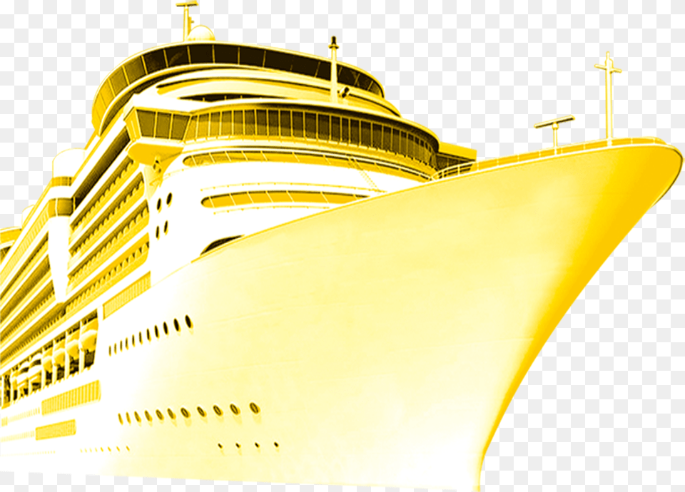 Golden Ship Transparent Logo Free Png