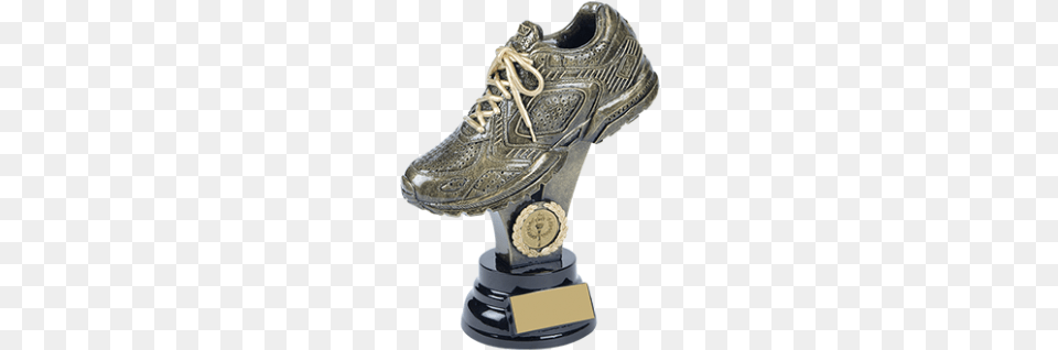 Golden Shoe Trophy Running Trophies, Clothing, Footwear, Sneaker Png