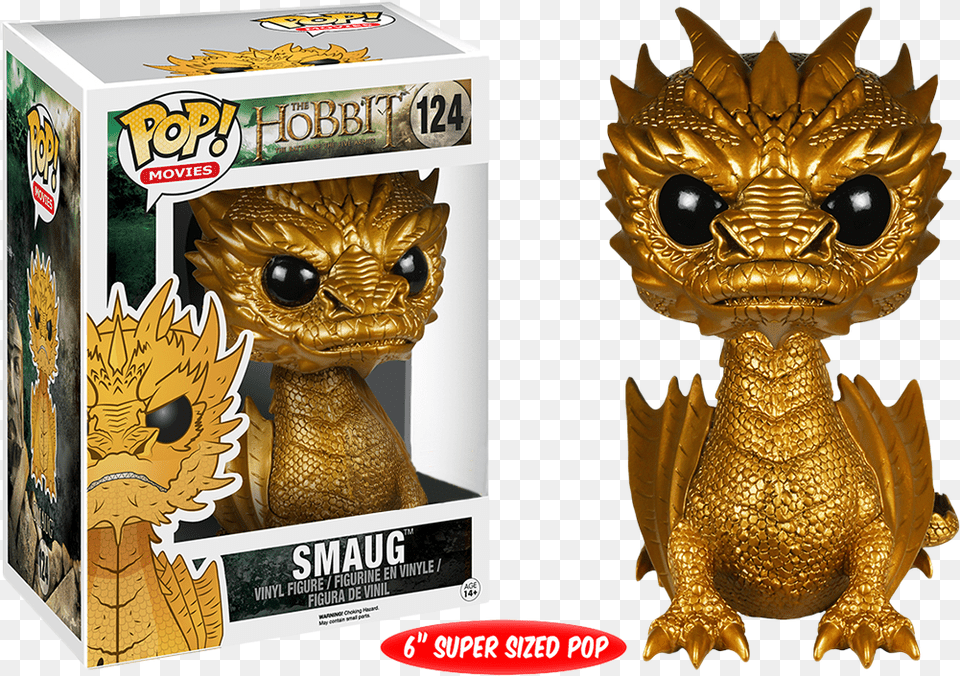 Golden Smaug Funko Pop Funko Pop Lord Of The Rings, Treasure, Animal, Bird, Dinosaur Free Png