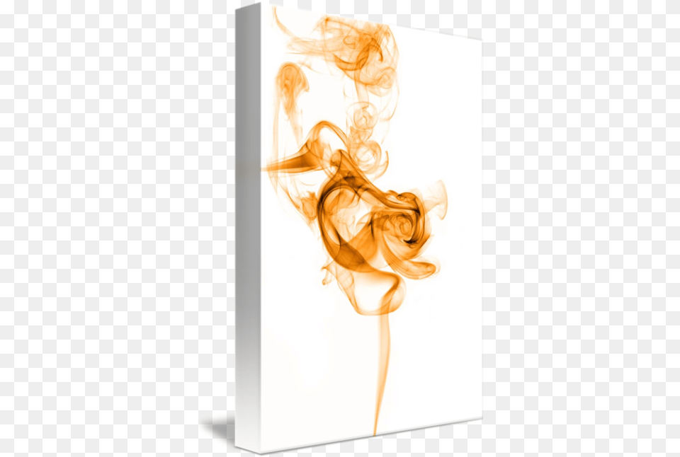 Golden Smoke By Mike Cobley Vertical Png