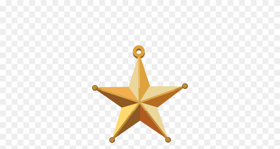 Golden Star, Star Symbol, Symbol Free Png