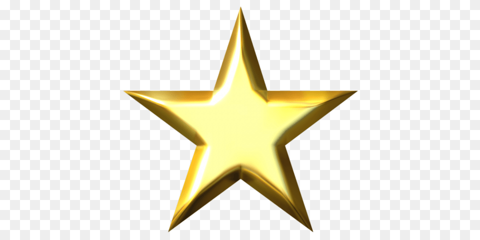 Golden Star, Star Symbol, Symbol Free Png