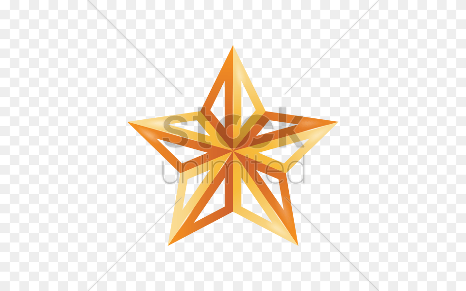 Golden Star Design Vector, Star Symbol, Symbol Free Png