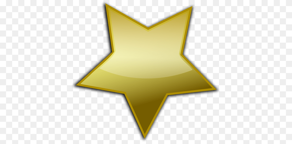 Golden Star Vector Clip Art, Star Symbol, Symbol, Gold Free Png