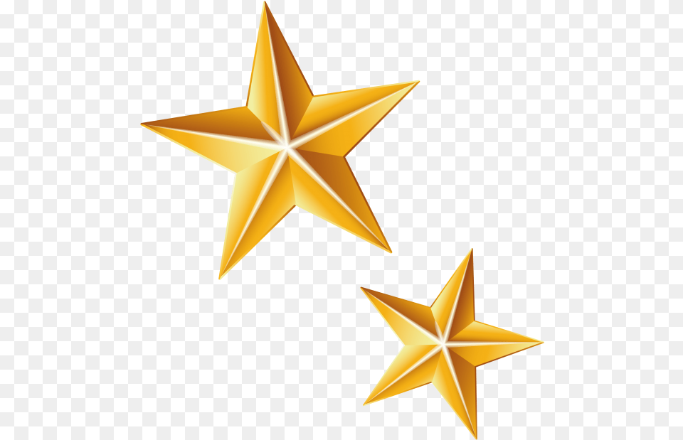 Golden Stars, Star Symbol, Symbol Png Image