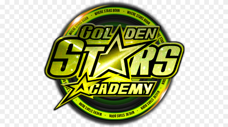Golden Stars Academy Emblem, Logo, Symbol Free Png