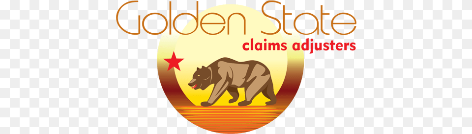 Golden State Claims Adjusters California Bear, Animal, Canine, Dog, Mammal Free Png