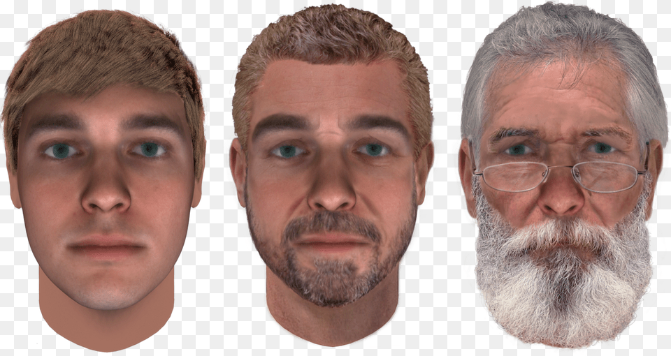 Golden State Killer Parabon, Beard, Face, Head, Person Png Image