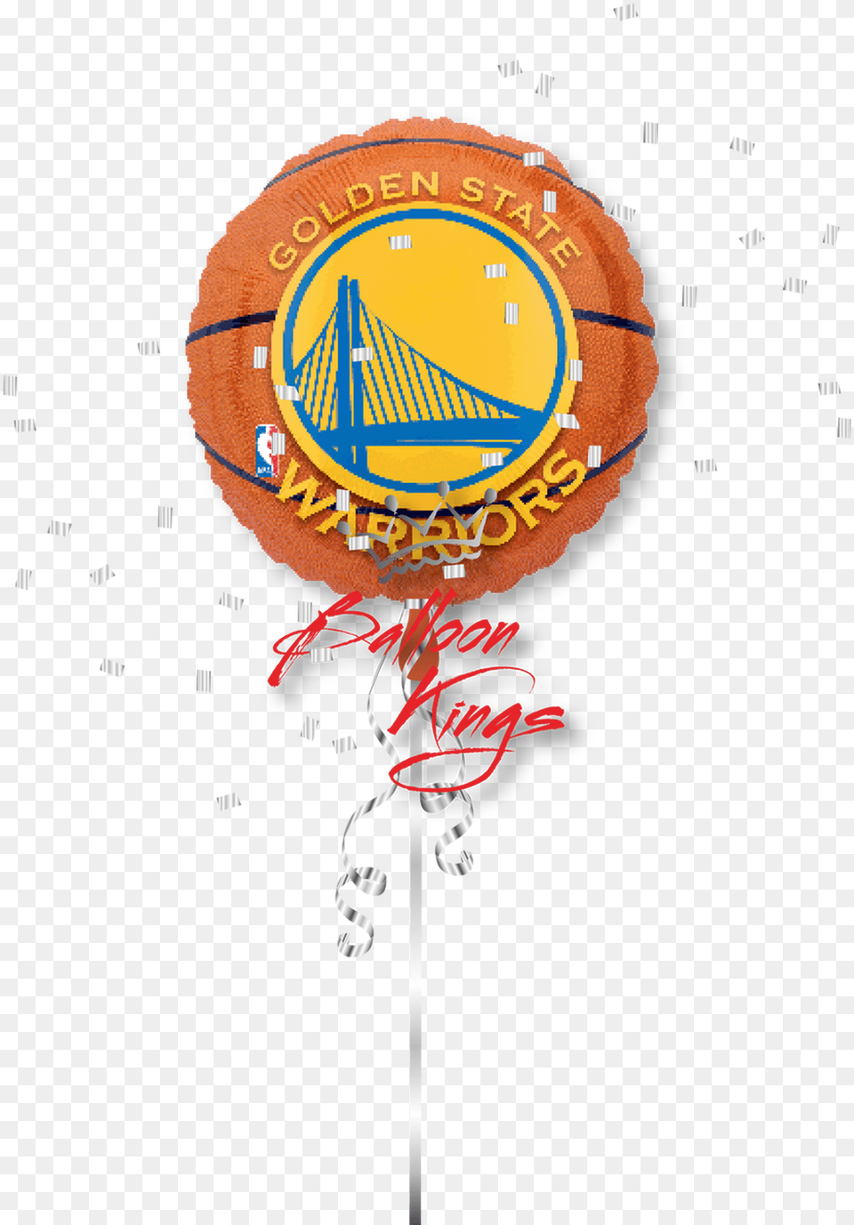 Golden State Warriors Basketball Ballons, Food, Sweets, Candy Free Png Download