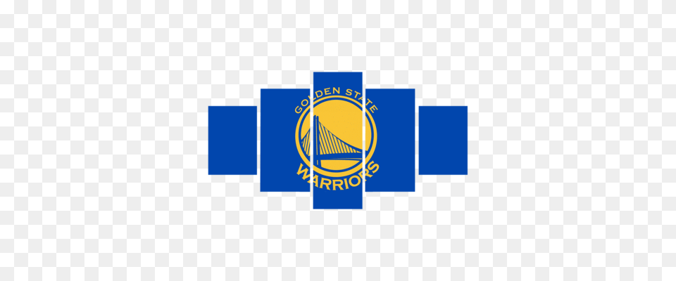 Golden State Warriors Flag Canvas Stand Canvas Art Work, Logo Free Png Download