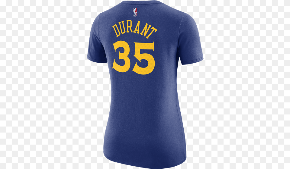 Golden State Warriors Kevin Durant Nike Tee, Clothing, Shirt, T-shirt, Jersey Free Png