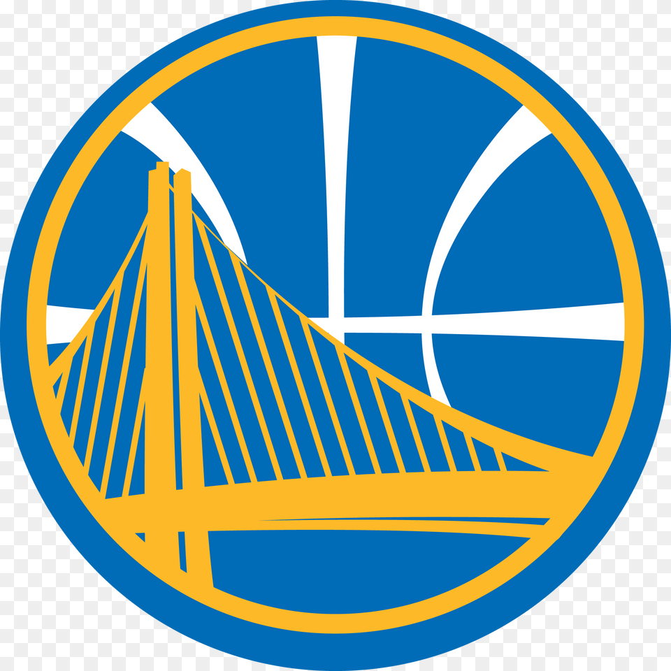 Golden State Warriors Logo 3 Golden State Warriors New, Bridge, Suspension Bridge, Disk Png Image