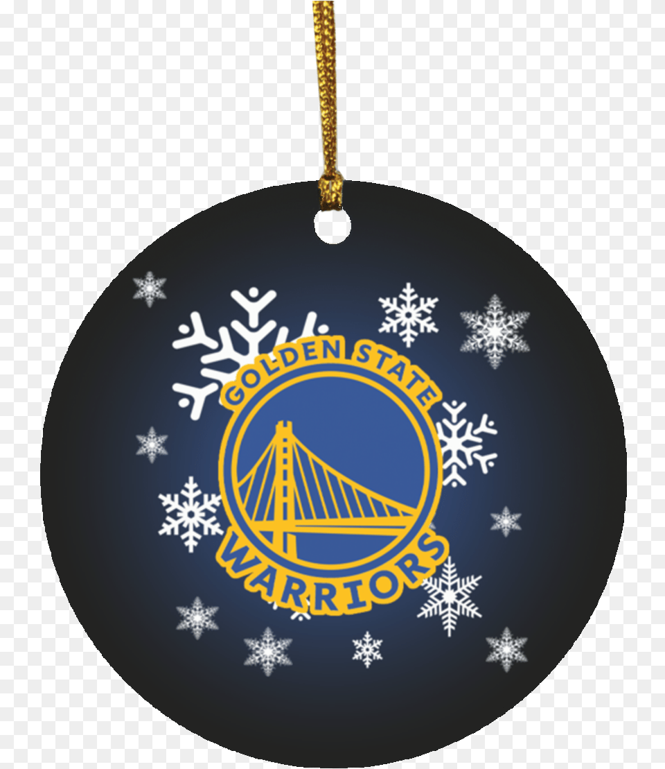 Golden State Warriors Merry Christmas Circle Ornament Q Merry Christmas Miami Heat, Accessories, Jewelry, Necklace Png