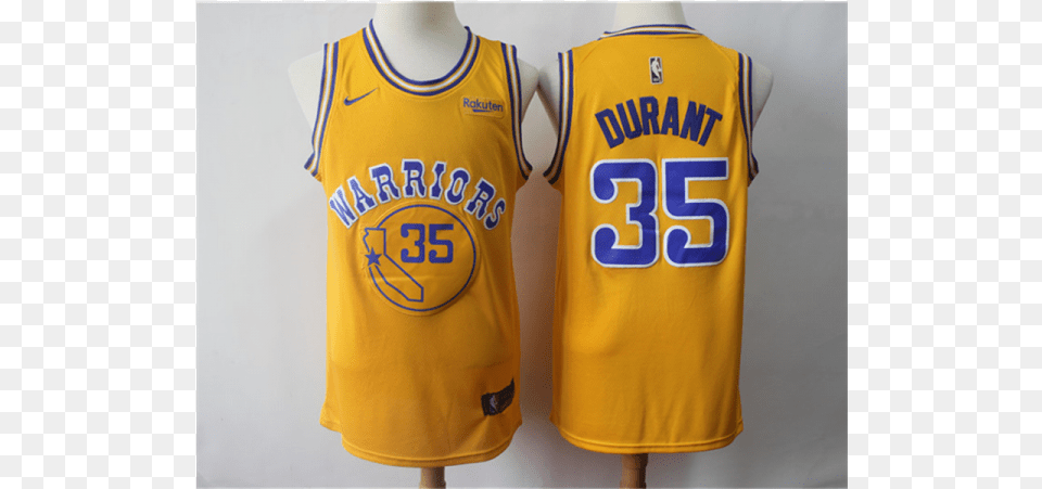 Golden State Warriors Sports Jersey, Clothing, Shirt, T-shirt, Person Png Image