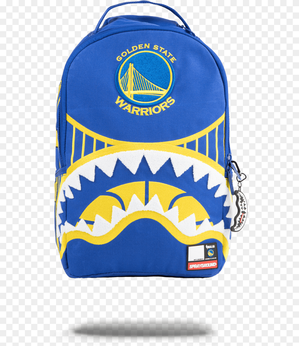 Golden State Warriors Sprayground Backpack, Bag, Accessories, Handbag Png