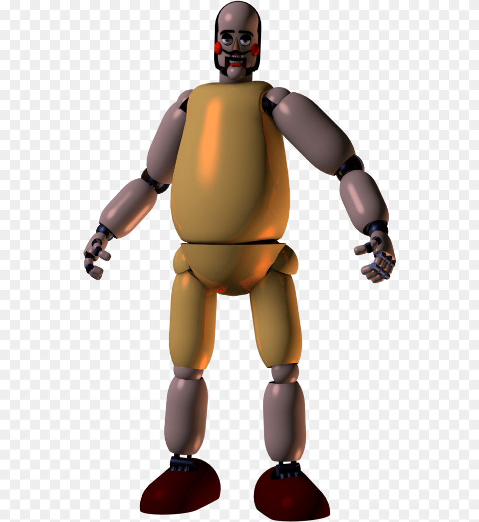 Golden Strongman Stuffed The Real Begin All Animatronics, Robot, Person, Face, Head Free Transparent Png