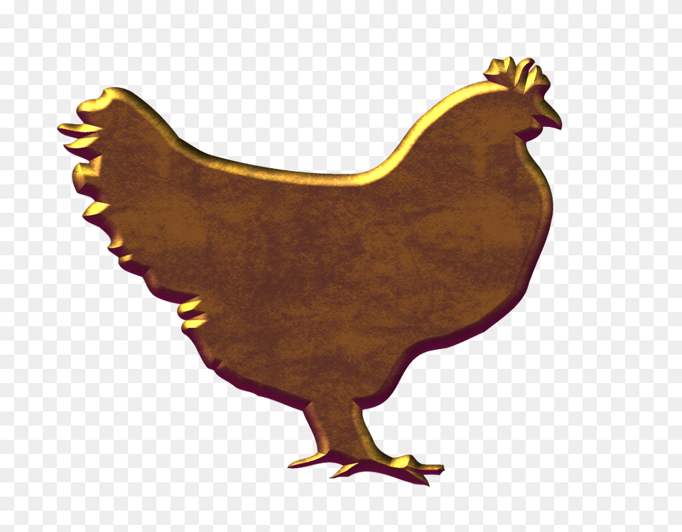 Golden Style Hen Hen Graphic, Animal, Bird, Chicken, Fowl Png