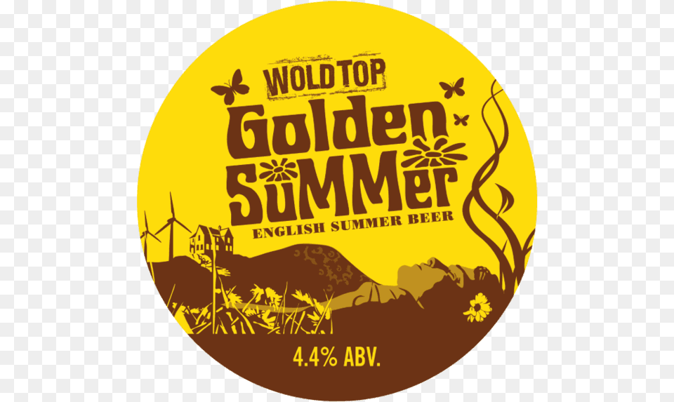 Golden Summer Wold Top Brewery, Advertisement, Poster, Disk Free Transparent Png