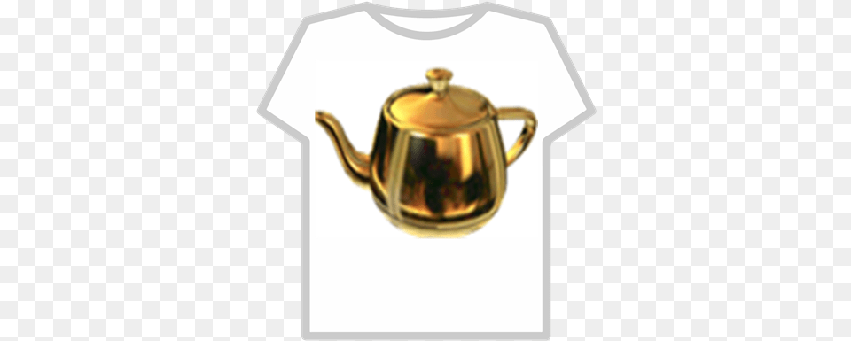 Golden Teapotfakepng Roblox Ko Panda T Shits Roblox, Cookware, Pot, Pottery, Teapot Png Image