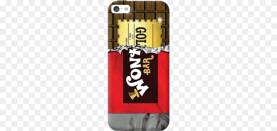 Golden Ticket Iphone 5c Case Wonka Bar, Text, Cutlery Free Transparent Png