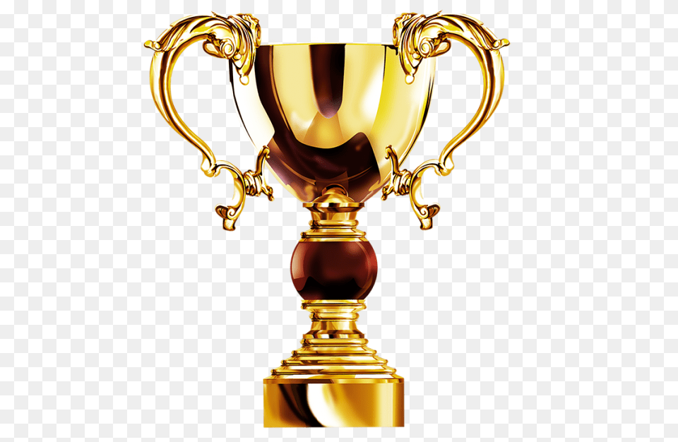 Golden Trophy Cup Hd, Smoke Pipe Png Image