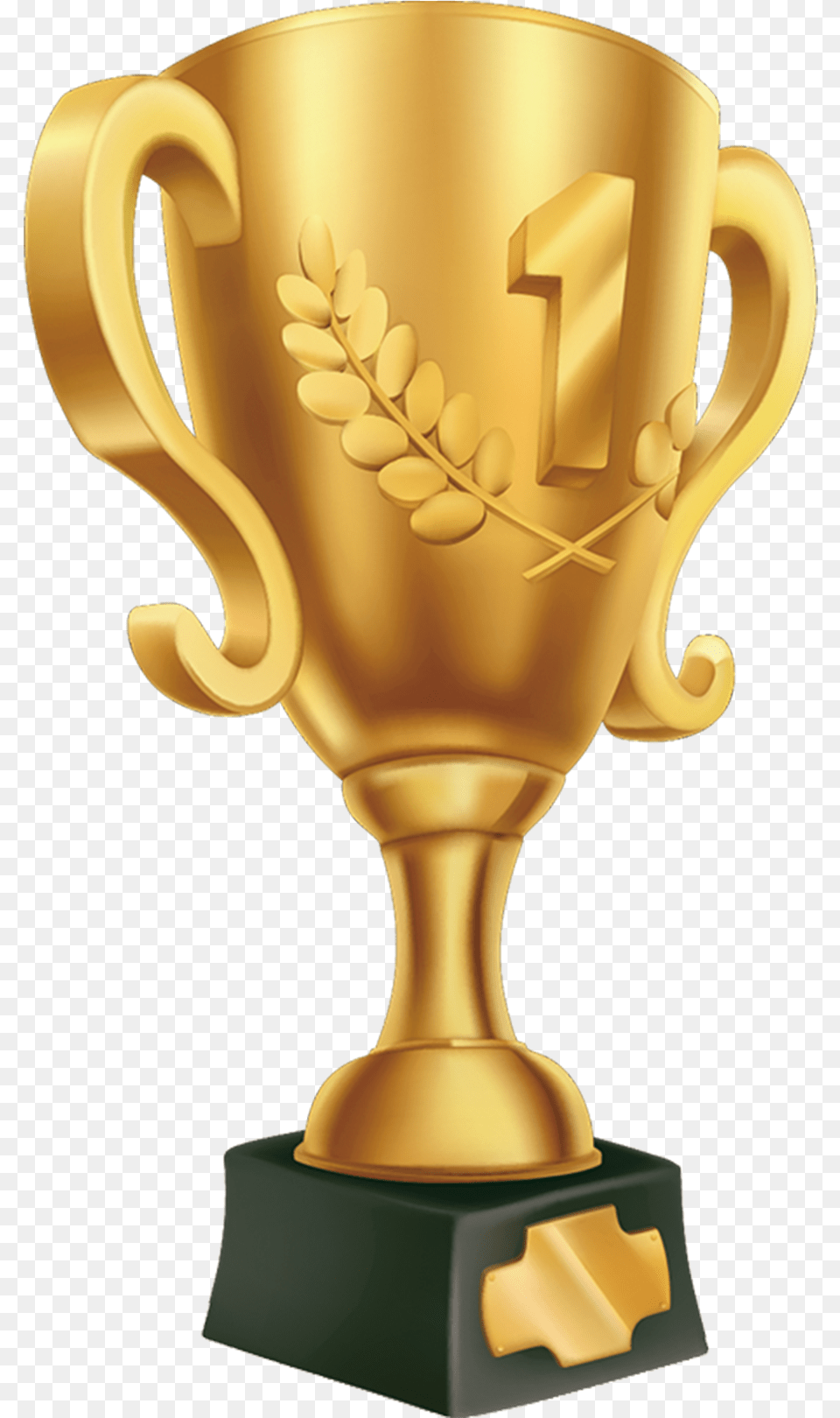 Golden Trophy Searchpngcom Number One Trophy Png Image