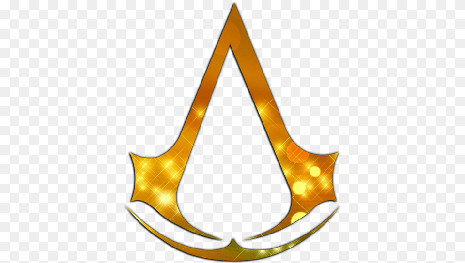 Golden Ubisoft And Videogame Emblem, Chandelier, Lamp, Symbol, Logo Free Transparent Png